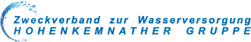 Logo Zweckverband zur Wasserversorgung Hohenkemnather Gruppe